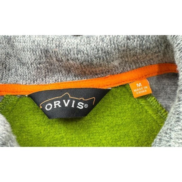 Orvis Green Fleece Jacket SIZE‎ M | D1 - Picture 3 of 6